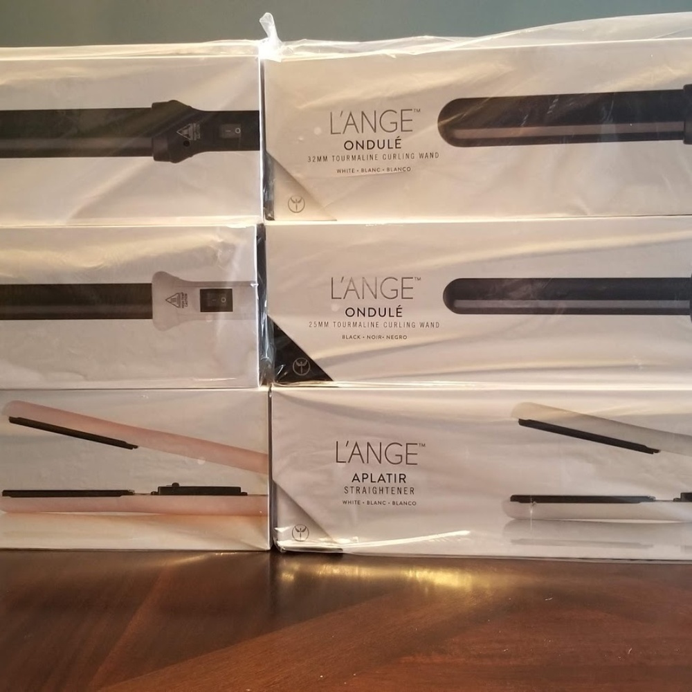 NIB L'ange Hair Ondule Curling Wand/Straightener